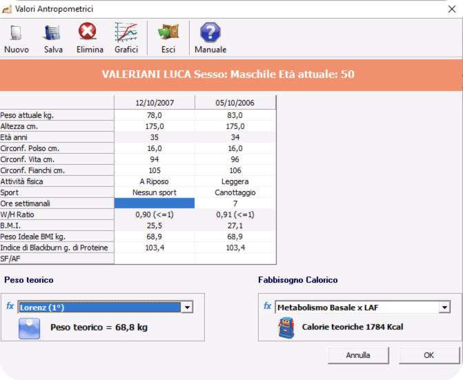 * applicazione desktop di WinFood